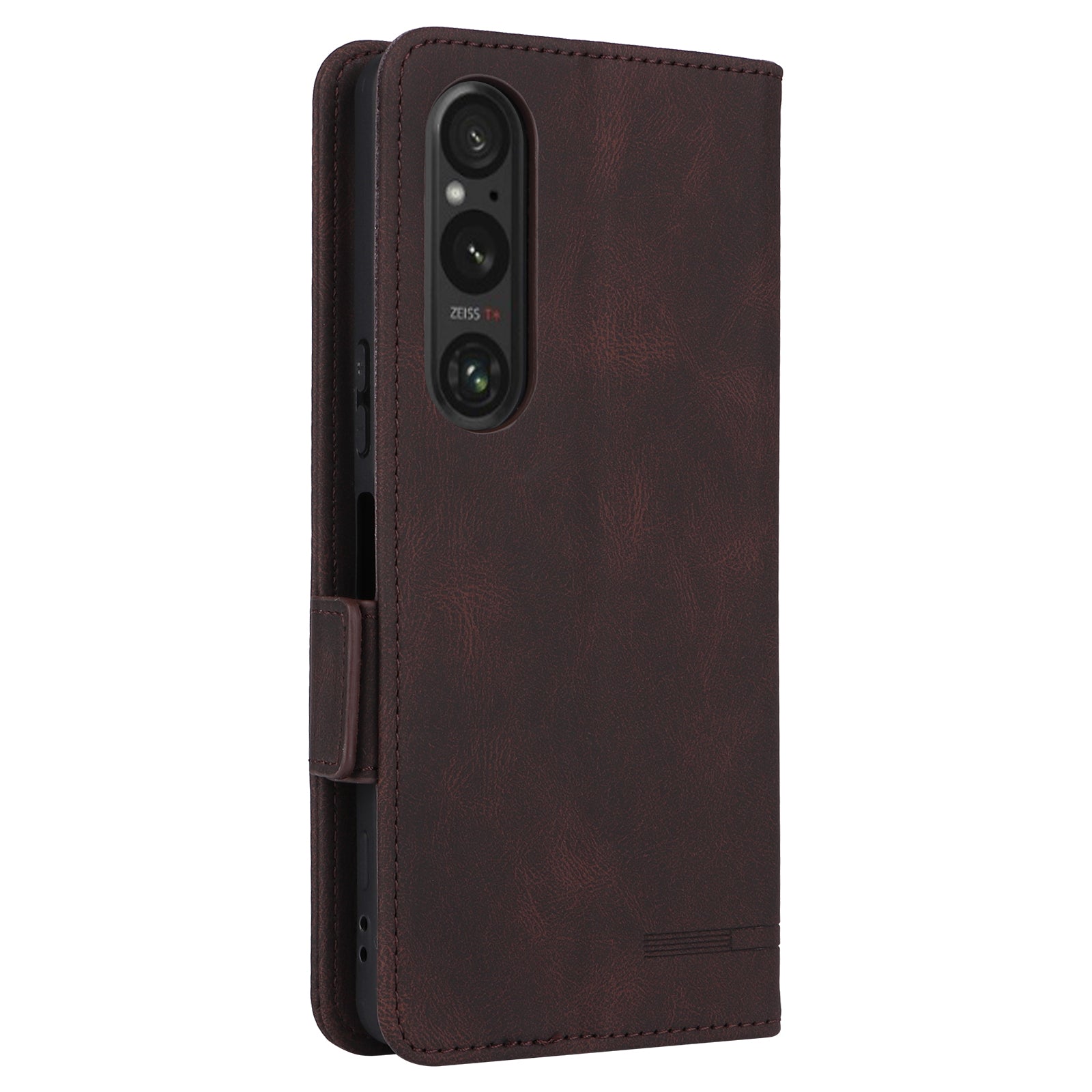 For Sony Xperia 1 VI Phone Case Hardware Decor PU Leather Flip Stand Wallet Cover For Sony Xperia 1 VI Phone Case Hardware Decor PU Leather Flip Stand Wallet Cover